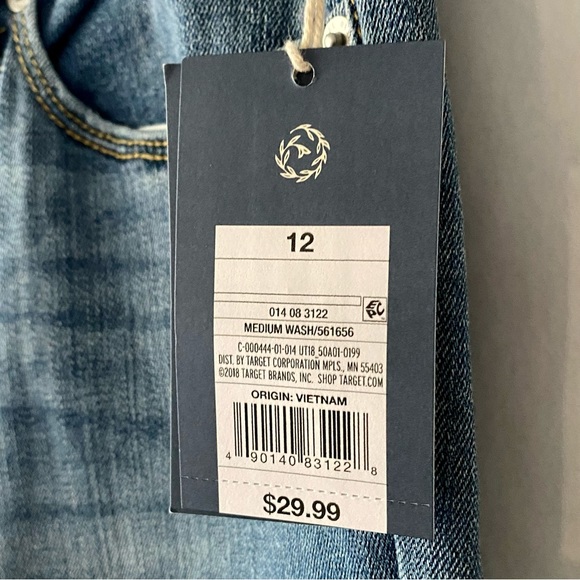 NWT Universal Thread High Waist Crop Jeans - Size 12 - Picture 4 of 7